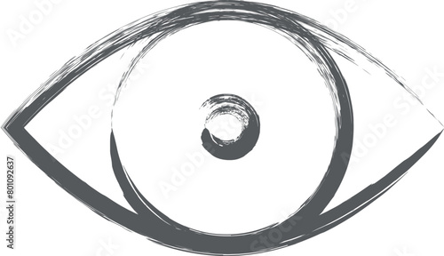 筆書きミニミニアイコン　目