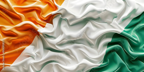 Flag of the republic of ireland zoom capture photo