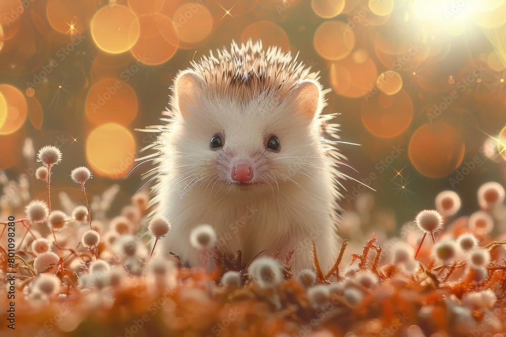 かわいいハリネズミ かわいいハリネズミ