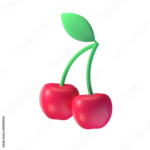 Fruit Vegetable 3D Icon