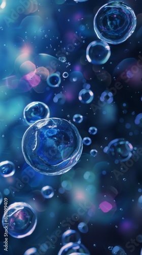 Wallpaper Mural cell in liquid environment. Torontodigital.ca