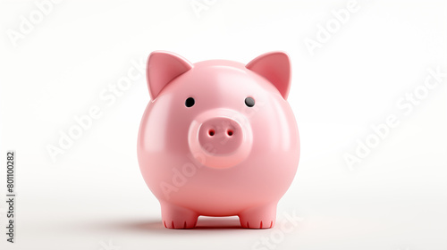 piggy bank isolated on white background