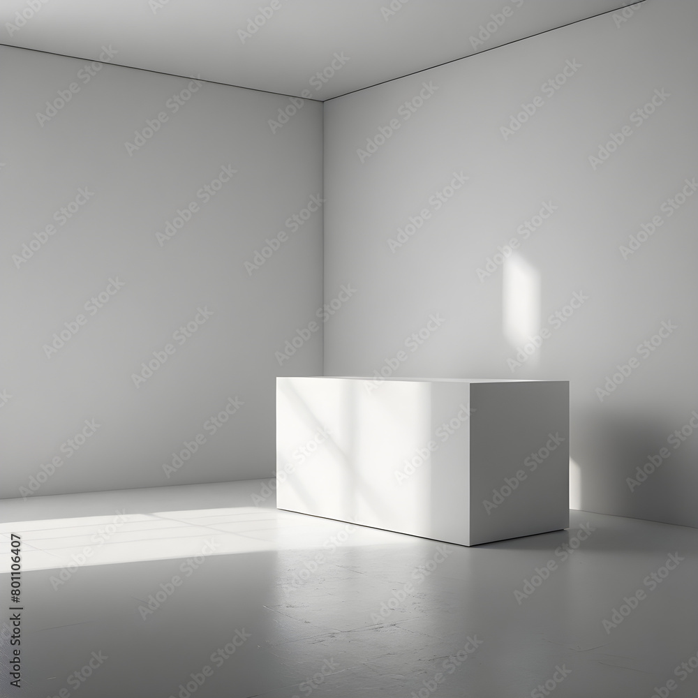 Fototapeta premium empty room with wall