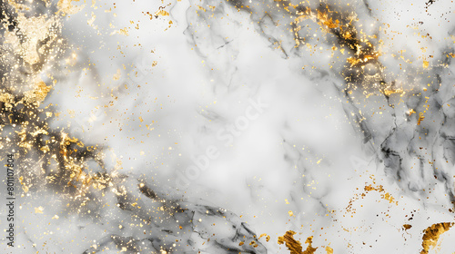 Marble and gold background template marble background. Generative AI.