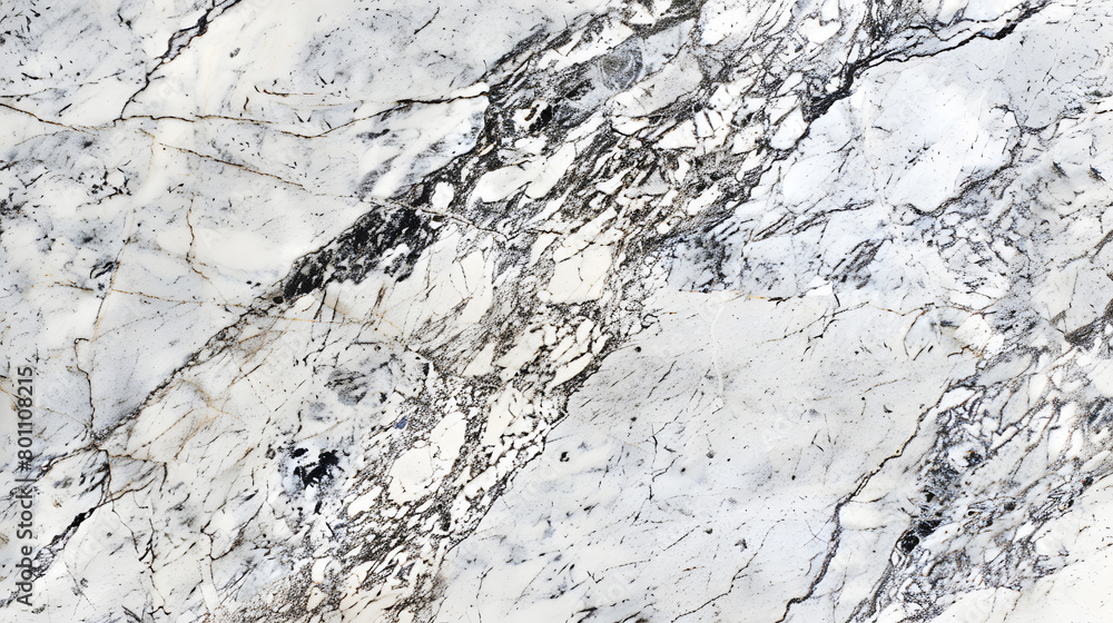 Marble granite white background. Generative AI.