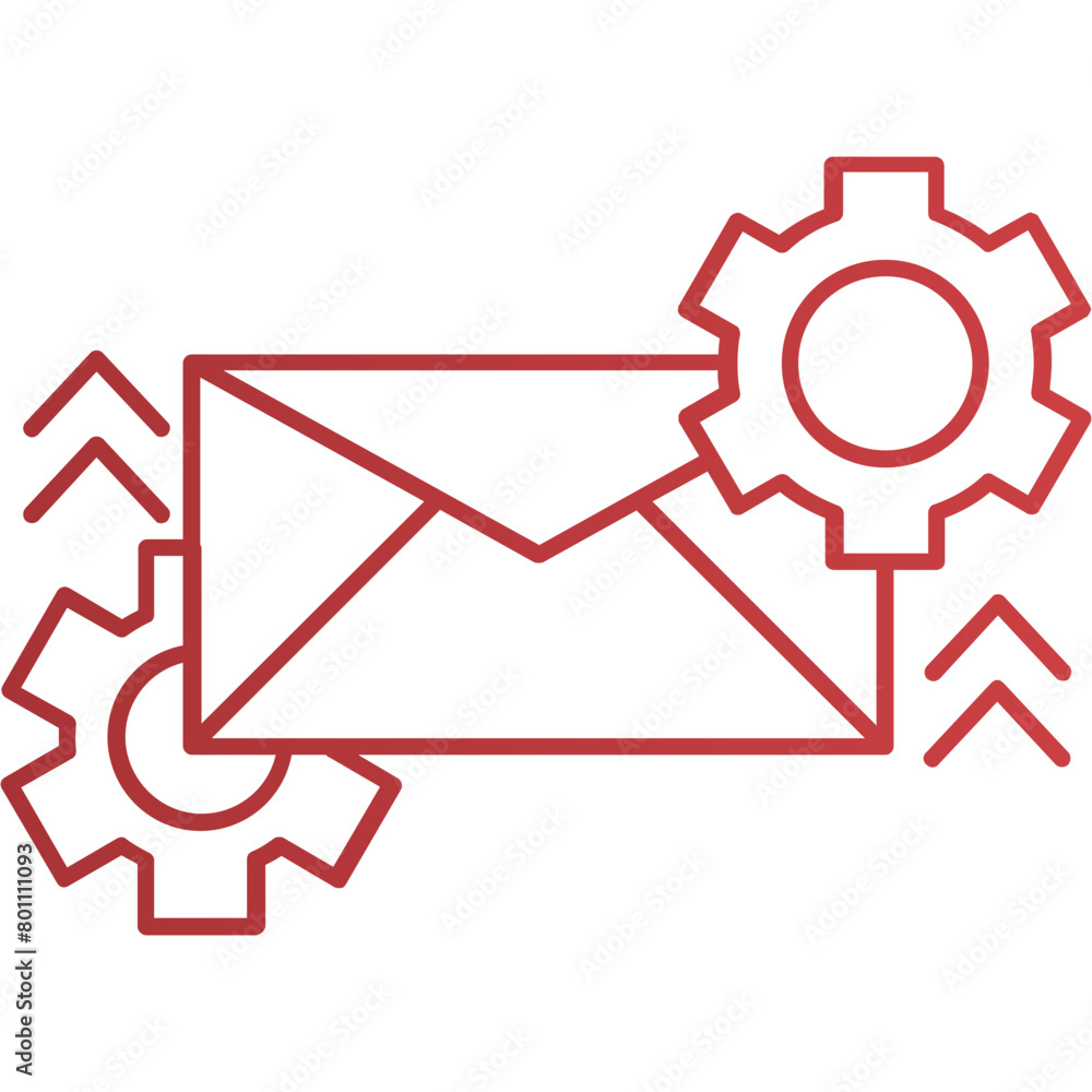 Marketing Automation Icon Marketing Automation Icon