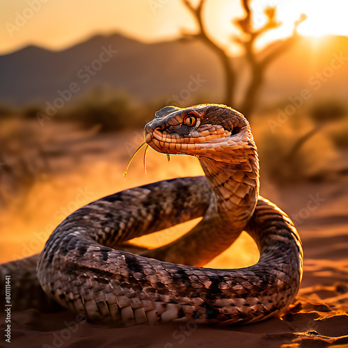 venomous viper snake © Kobinath