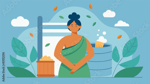 As the body absorbed the healing and cleansing properties of the herbal wrap the sauna helped to increase flow promoting overall health and wellness..