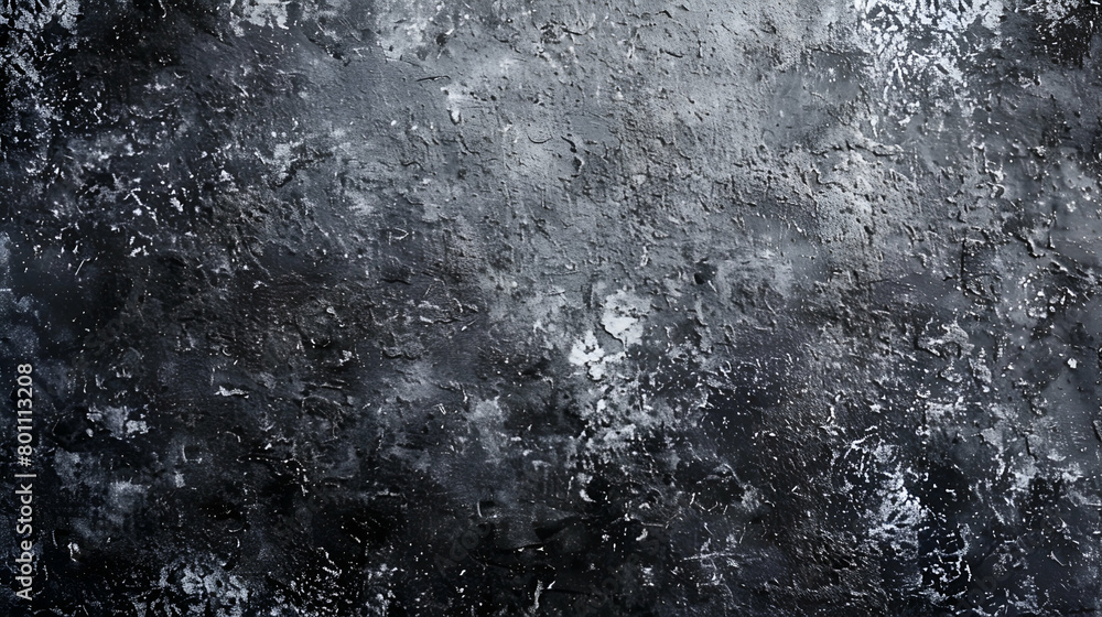 textured noise in black, grey, and white abstract banner header poster cover backdrop design with a grainy background