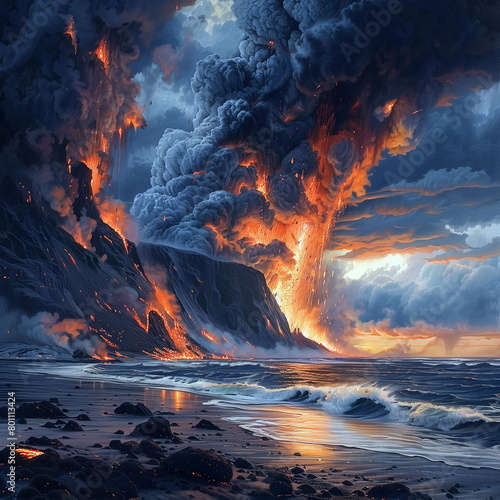 volcanic awakening photo