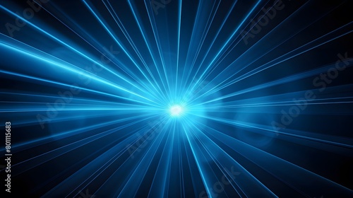 Radial blue light through the tunnel glowing in the darkness for print designs templates, Advertising materials, Email Newsletters, Header webs, e commerce signs retail shopping, advertisement busines