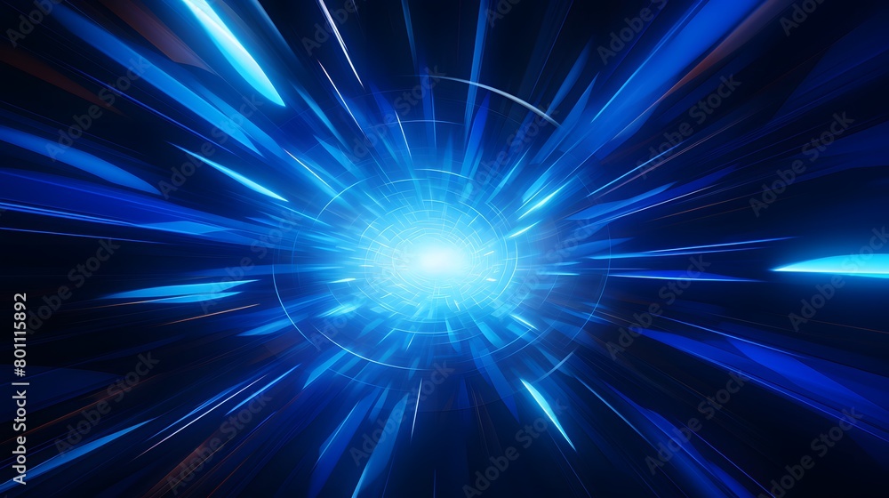 Radial blue light through the tunnel glowing in the darkness for print designs templates, Advertising materials, Email Newsletters, Header webs, e commerce signs retail shopping, advertisement busines Radial blue light through the tunnel glowing in the darkness for print designs templates, Advertising materials, Email Newsletters, Header webs, e commerce signs retail shopping, advertisement busines