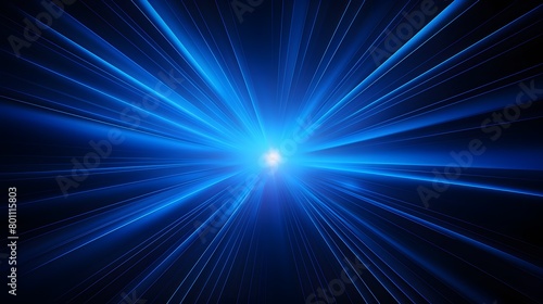 Radial blue light through the tunnel glowing in the darkness for print designs templates, Advertising materials, Email Newsletters, Header webs, e commerce signs retail shopping, advertisement busines