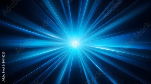 Radial blue light through the tunnel glowing in the darkness for print designs templates, Advertising materials, Email Newsletters, Header webs, e commerce signs retail shopping, advertisement busines
