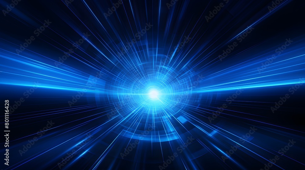 Radial blue light through the tunnel glowing in the darkness for print designs templates, Advertising materials, Email Newsletters, Header webs, e commerce signs retail shopping, advertisement busines Radial blue light through the tunnel glowing in the darkness for print designs templates, Advertising materials, Email Newsletters, Header webs, e commerce signs retail shopping, advertisement busines