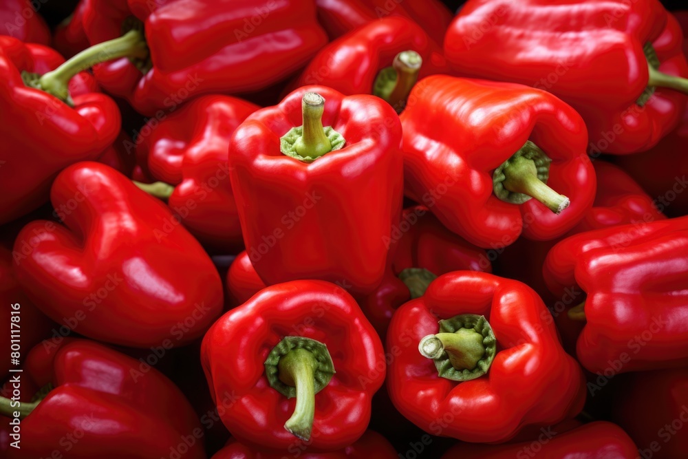 Red paprika, bell pepper, sweet pepper, background Red paprika, bell pepper, sweet pepper, background