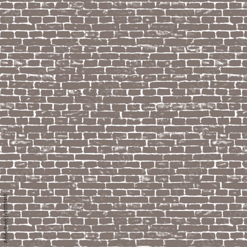 Seamless Brick Wall Pattern Digital Paper Texture