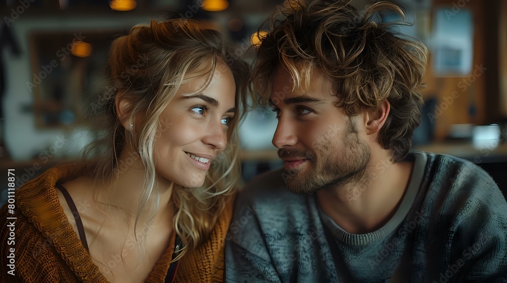 Joyful Connection: A Genuine Moment of Companionship Joyful Connection: A Genuine Moment of Companionship