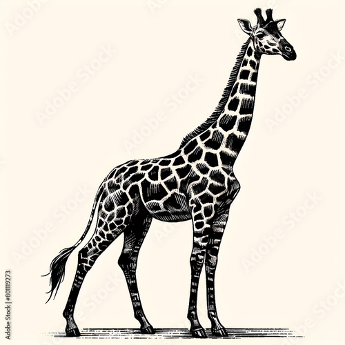 Illustration Giraffe