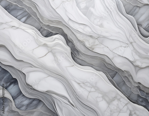 abstract white marble texture background lined granite backdrop wallpaper (ID: 801119664)