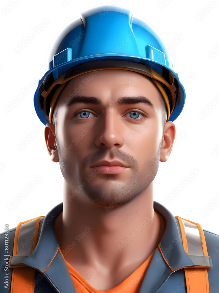 Portrait Of A Worker Wearing Safety Hat And Working Clothes 300PPI High Resolution PNG Image Suitable For Powerpoint Keynote And Other Graphic Resources Portrait Of A Worker Wearing Safety Hat And Working Clothes 300PPI High Resolution PNG Image Suitable For Powerpoint Keynote And Other Graphic Resources