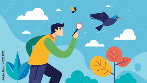 Using their patternseeking skills a neurodivergent ecologist uncovers a previously undiscovered migration pattern in a group of birds that could have. Vector illustration