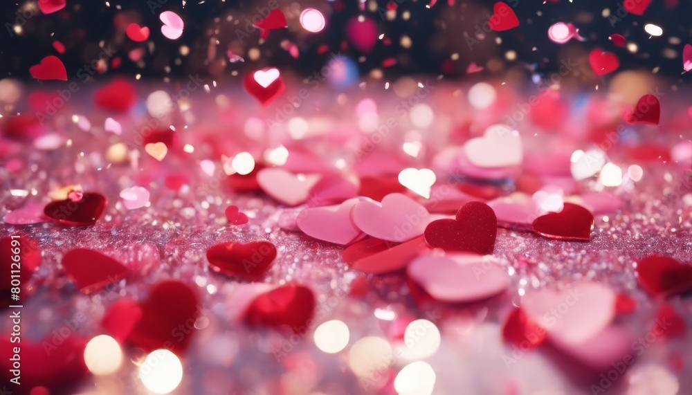 'hearts particles red glittery Valentine's confetti background pink day february 14 heart' 'hearts particles red glittery Valentine's confetti background pink day february 14 heart'