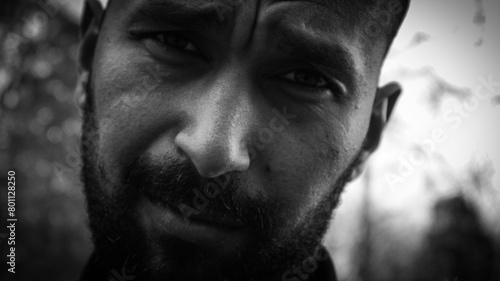 Close up portrait of a young man