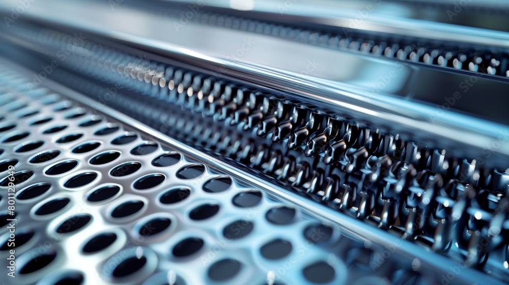 Condenser cooler element on the car. Close-up cropped photo detail of aluminum automotive grill radiator Condenser cooler element on the car. Close-up cropped photo detail of aluminum automotive grill radiator