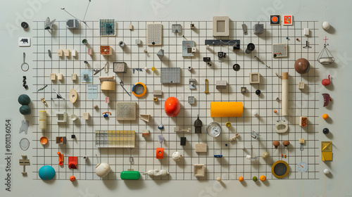 Informative Diagram on Understanding and Converting Square Meters Through Everyday Objects