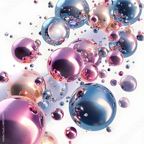 Cosmetic essence liquid bubbles molecules antioxidant of liquid bubble
 photo