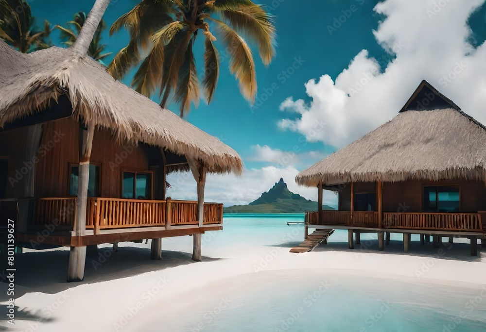Fototapeta premium beach hut