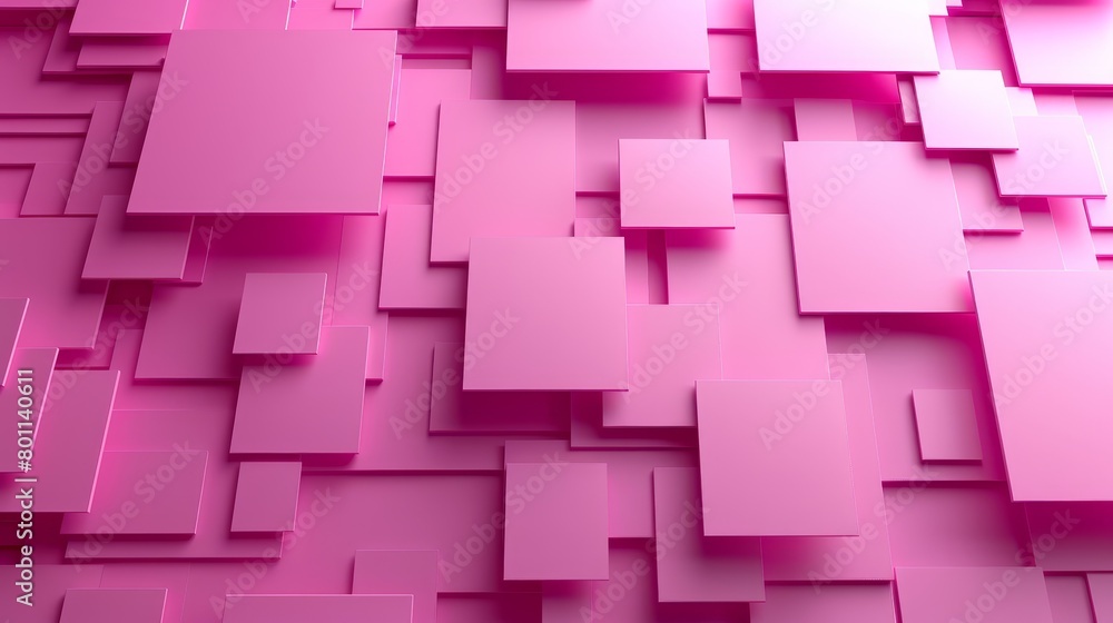 A pink backdrop featuring assorted squares and rectangles of differing sizes and forms in the picture's focal point A pink backdrop featuring assorted squares and rectangles of differing sizes and forms in the picture's focal point