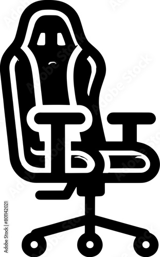 Gaming chair furniture icon 12