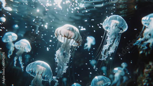 Graceful Guardians  Stunning Jellyfish Photography