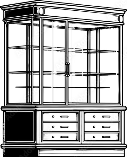 Display cabinet icon 12
