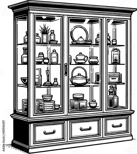 Display cabinet icon 6