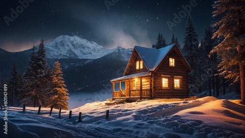 Cozy Mountain Cabin Getaway - Tranquil Retreat in Nature.