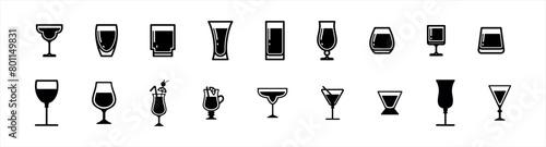 Mocktail Cocktail Glasses.eps