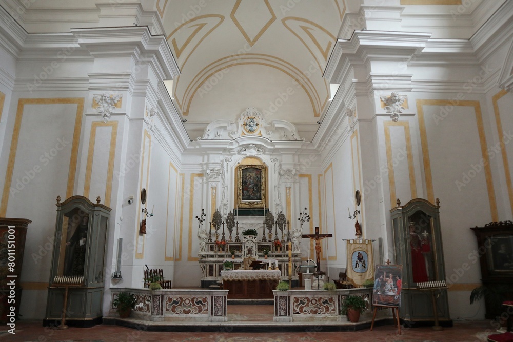 Maiori - Altare nella Chiesa di San Domenico