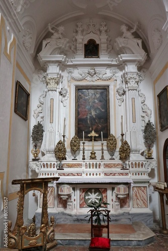 Obraz na płótnie Maiori - Cappella di San Michele nella Chiesa di San Domenico w salonie