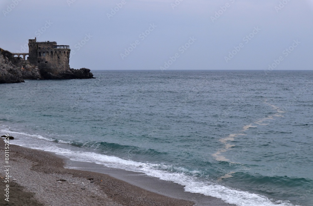 Maiori - Scorcio di mare dal Lungomare Capone