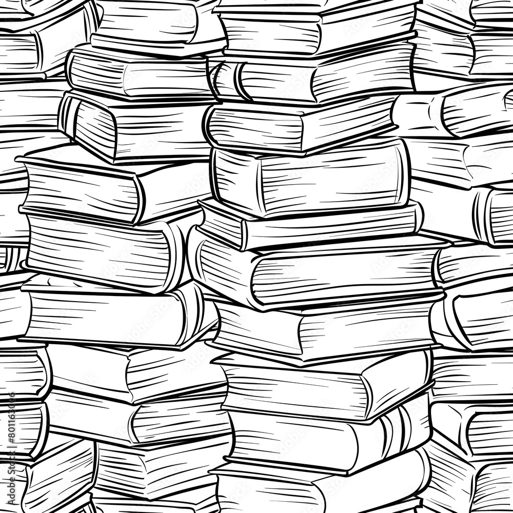 stacks of books shape drawing vector illustration stacks of books shape drawing vector illustration