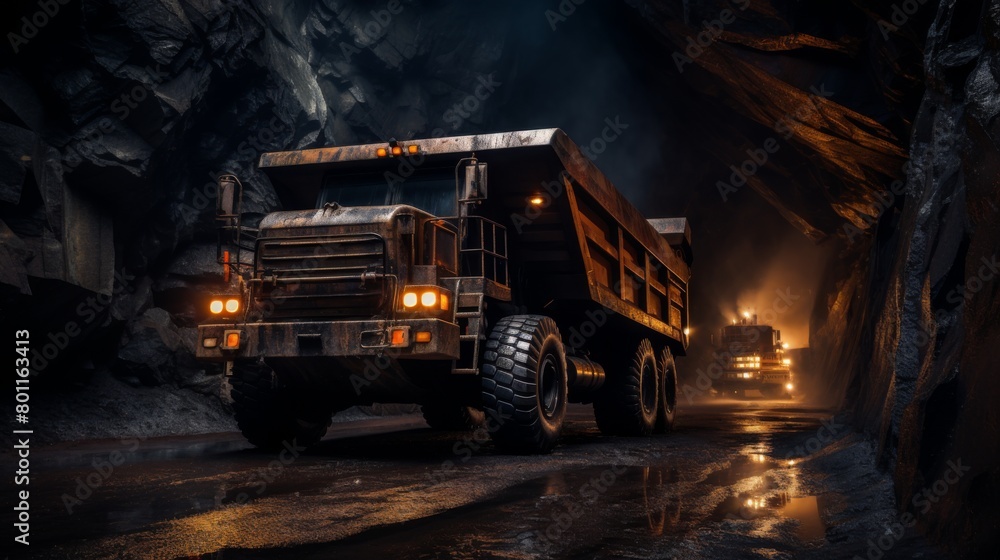 Underground mining truck Underground mining truck