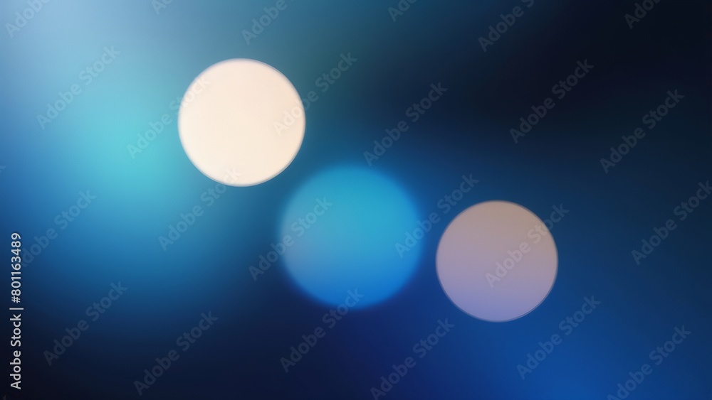 Blurry bokeh with a velvet-like texture, showcasing gradient shades of blue.