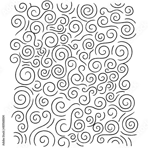 恐怖漫画の背景パターン