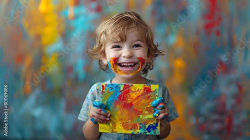 Preschooler s Colorful Artwork Evokes Pride and Joy