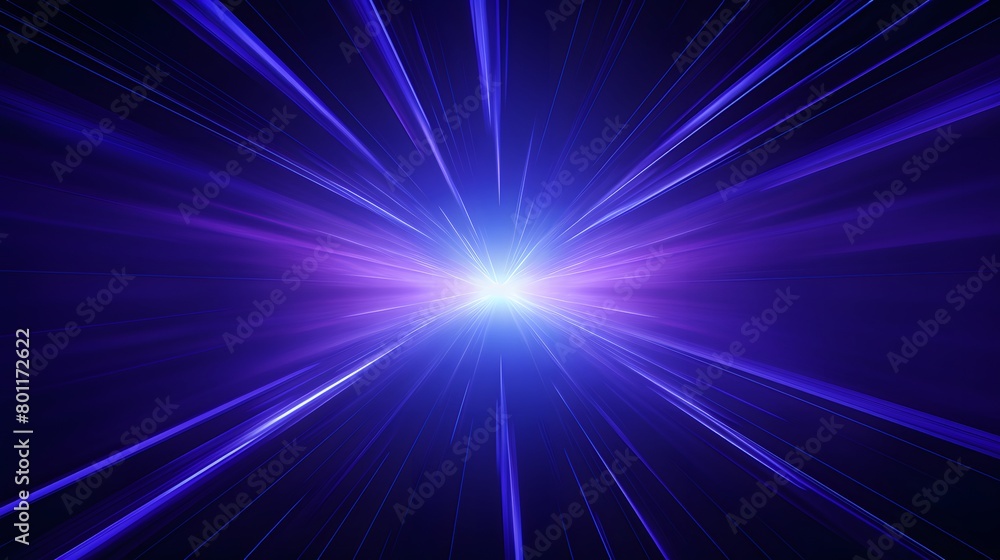 Radial blue and pruple light through the tunnel glowing in the darkness for print designs templates, Advertising materials, Email Newsletters, Header webs, e commerce signs retail shopping, advertisem