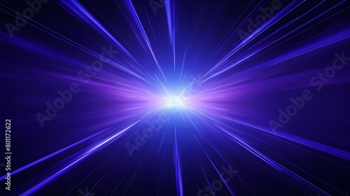 Radial blue and pruple light through the tunnel glowing in the darkness for print designs templates, Advertising materials, Email Newsletters, Header webs, e commerce signs retail shopping, advertisem