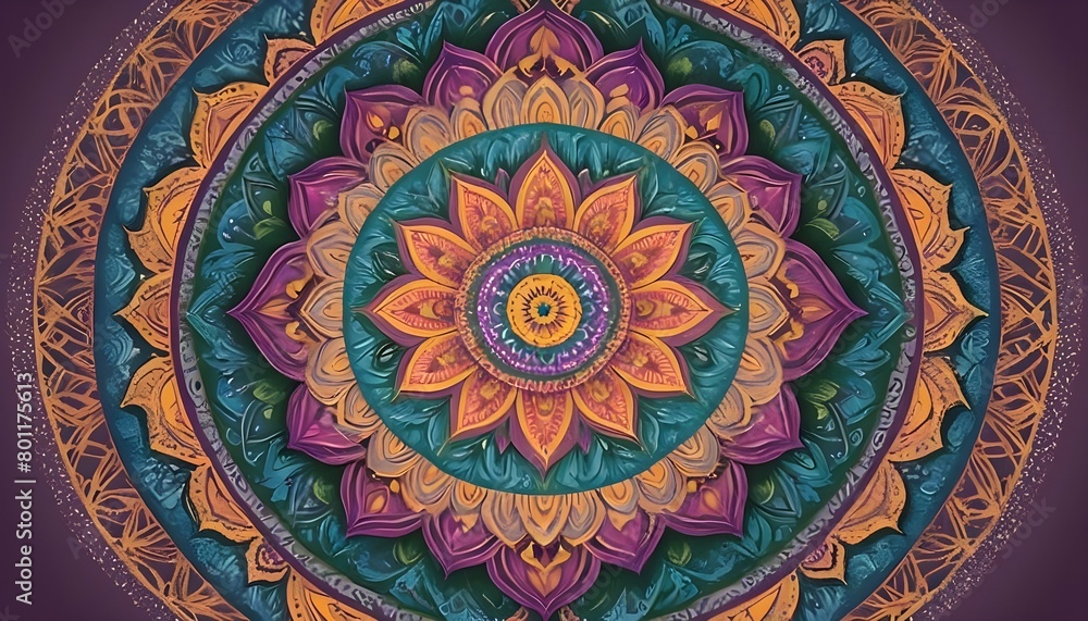 Meditative Mandalas Create Intricate And Symmetri Upscaled 4